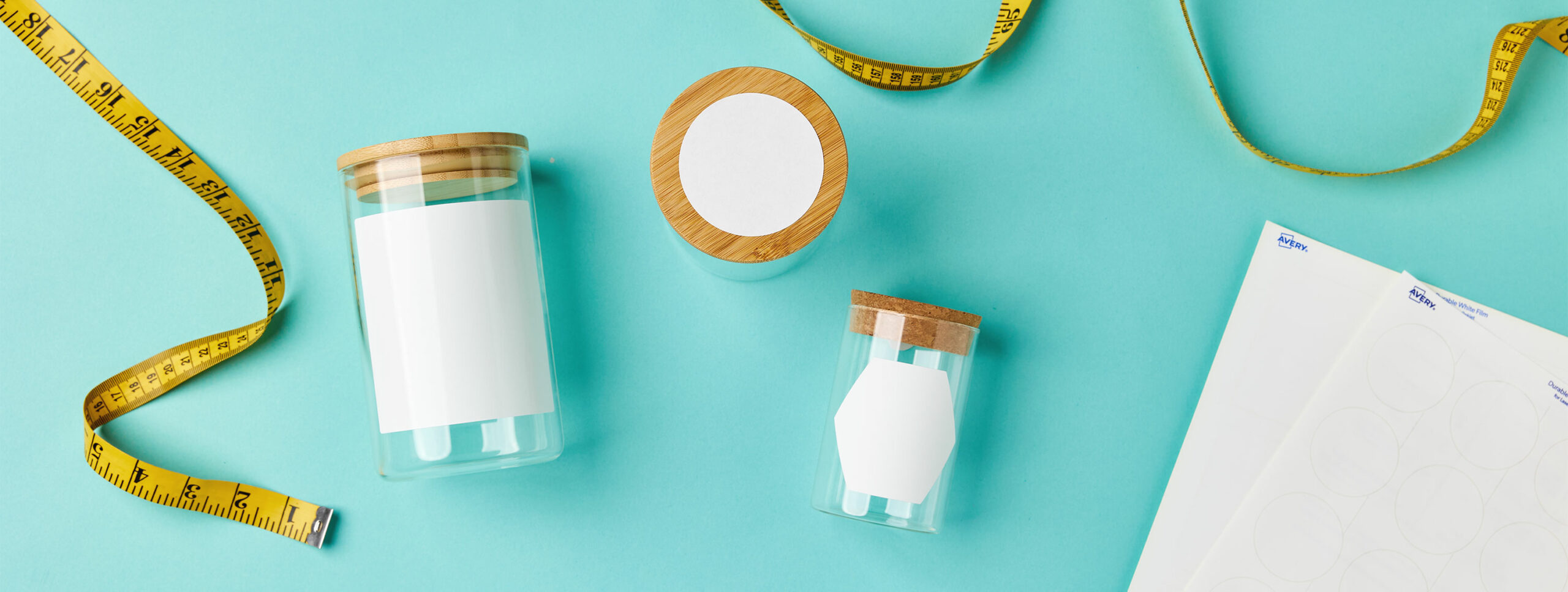Best labels for glass jars and how to pick the right size