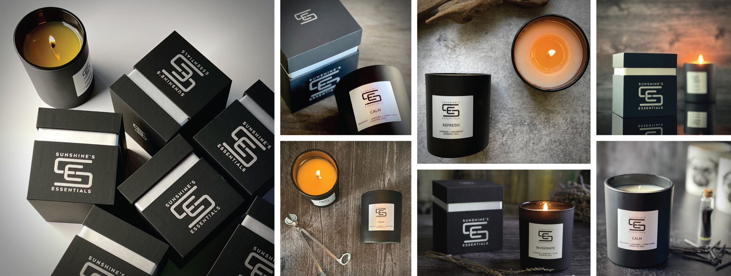 sunshine essentials candles