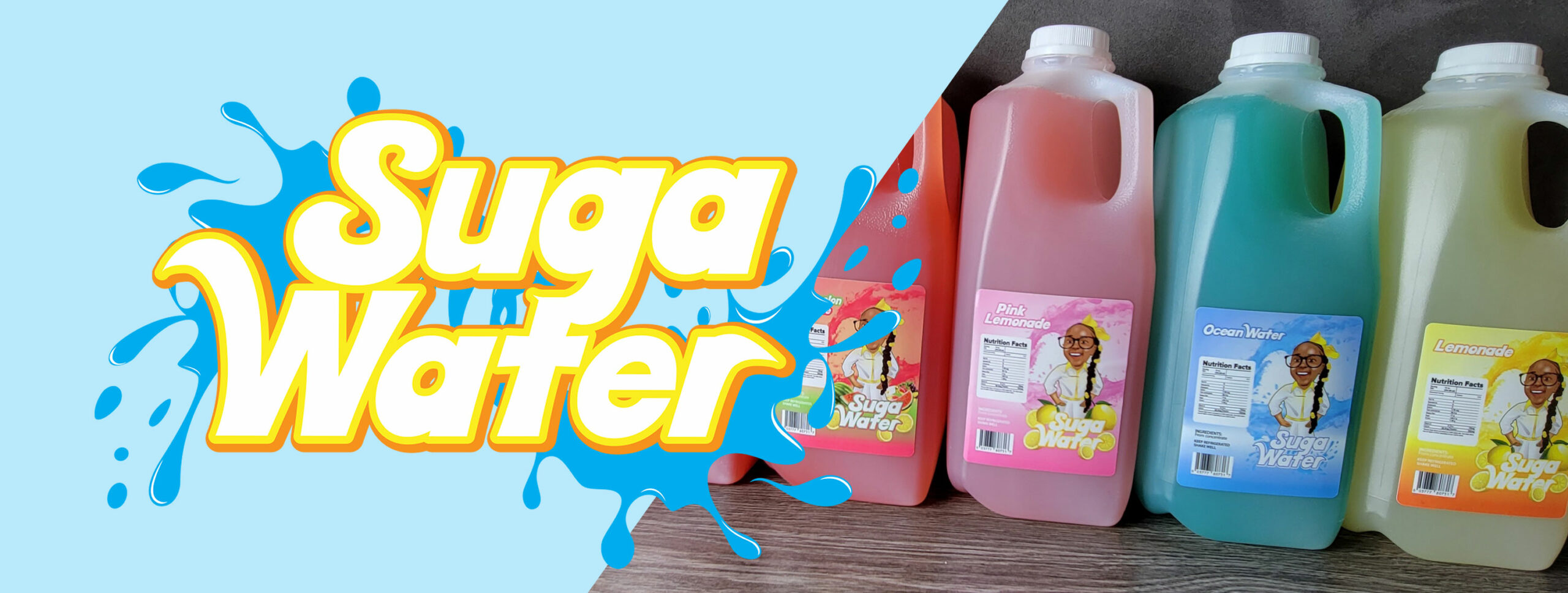 Suga Water Beverages Avery Labels